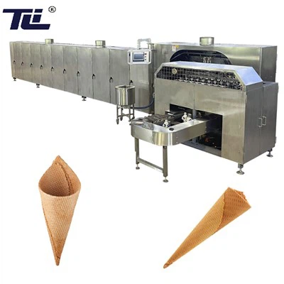 Kommersiell våffelstrutmaskin